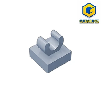 Gobricks GDS-818 MOC Parts Плочки 1x1 с Клипс Със Заоблени Ръбове е Съвместима с 12825 2555 Играчка градивните елементи на DIY Assmble