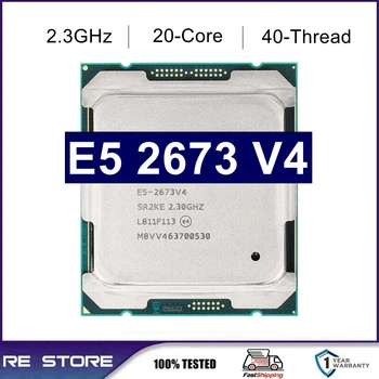 Използва процесор Xeon E5 2673 V4 SR2KE 2,3 Ghz 20 Ядрени 135 W Сокет LGA 2011-3 CPU 2673V4