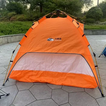 3-4 самодвижущиеся къмпинг палатки на открито за пикник, автоматични, лесно монтирани палатки, непромокаеми и слънчеви преносими палатки