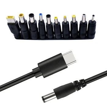 Конвертор UsbC в DC5.5x2.5mm 18,5-20V USB Power Line PD100W Стартера кабел