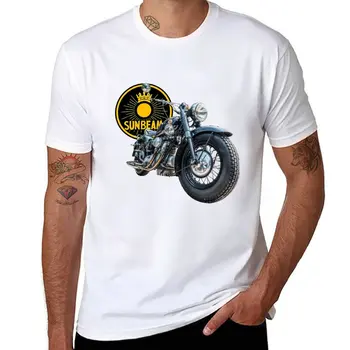 Нов слънчев лъч S7 500cc 1951 Мотоциклетът тениска Козметична облекло спортна риза мъжки тениски пакет