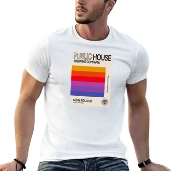 Тениска Public house VHS, тениски за любителите на спорта, скъпа дрехи, мъжки памучен тениска