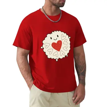 Тениска Jammie Dodger Biscuit, потници в големи размери, эстетичная дрехи, мъжки дрехи.