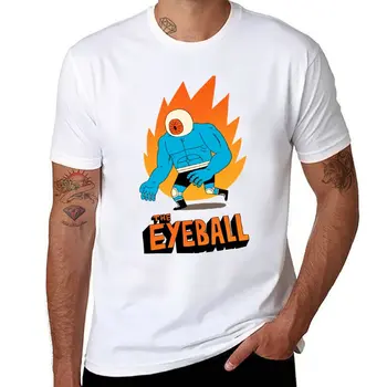 Нова тениска The Eyeball за момчетата, бели ризи, черни тениски, тениска за момче, летни дрехи, мъжки дрехи