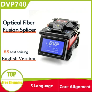 Инструмент за бързо заваряване на оптичен кабел Ftth 8S, с устройство за заплитането на DVP 740, Оптичен заваръчни машини с английската версия