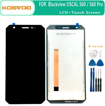 5,7 инча за оригиналния Blackview OSCAL S60 S60 Pro LCD дисплей + дигитайзер с докосване на екрана в събирането За подмяна на OSCAL S60Pro