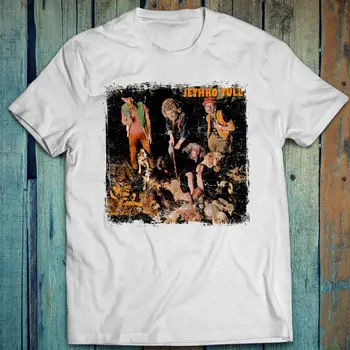 Памучен тениска с акваланг за рок-концерта, тениска Jethro Tull Band, тениска на йън Андерсън