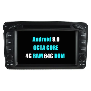 4G RAM + 64G ROM Авто Мултимедиен За Mercedes E250 E270 E280 E290 E300 E320 Е420 E430 E50 E55 Android 9,0 Радио DVD GPS Навигация