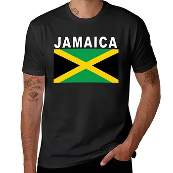 Нова тениска за игра в национален футбол Ямайка, тениска нова версия, эстетичная облекло, тениски за мъже в тежка категория