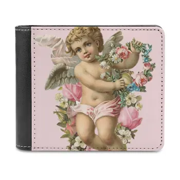 Baby Angel Нови мъжки портфейли, мъжки портфейл от изкуствена кожа, висококачествен мъжки портфейл на Ангел, Ангел кокетка, Необратими, Baby Valentine