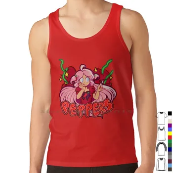 Майк Peppers, жилетка от чист памук, оригинално изкуство, Оригинални герой, Розово коса, Розово момиче от аниме, Манга Светия Peppers, Сладък Kawai