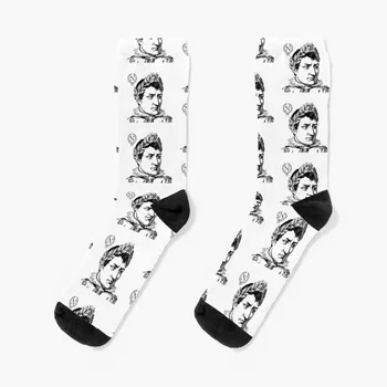 Чорапи Napoleon snow men памучни мъжки чорапи с високо качество дамски