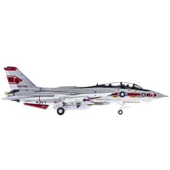 Хвърли под налягане 1/200 самолет F-14A ВОЕННОМОРСКИТЕ сили на САЩ, модел на самолета, играчки, сувенири, декорация, колекция детски подаръци