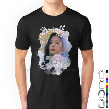 Ловец на Сънища-Jiu Тениска от 100% памук Kpop Korean Момиче Dreamcatcher Jiu Къса Тениска С дълъг Ръкав