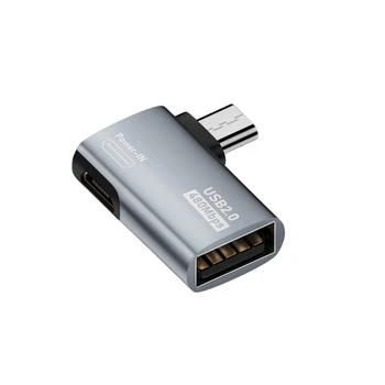 Адаптер Micro USB мъжки към USB от жените OTG USB адаптери, съвместими с телефони или планшетами, поддерживающими Otg функция