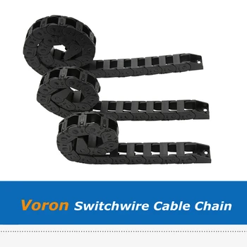 3 бр./компл. Voron Switchwire, Свалящ кабелна верига универсални пластмасови телена на веригата са с дупки за части на 3D принтер