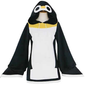 Аниме Re: Живот в един Друг свят, От Zero Rem Penuins Hoody с качулка Ram Penguin Cosplay Костюм Плюшевое Палто