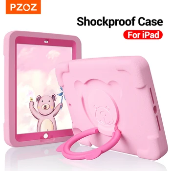 PZOZ Прекрасен Калъф За iPad 2019 Air 2 Pro 9,7 10,2 инча Mini 1 2 3 4 5 Притежателя на EVA устойчив на удари Детски Мек Нетоксичен Калъф За Деца