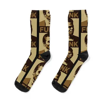 Джеймс Браун - Чорапи в стил Фънк, забавни подаръци, мъжки памучни висококачествени Луксозни Дамски Чорапи, Мъжки