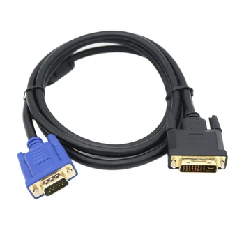 Кабел DVI-VGA кабел VGA-DVI Male-Male HD