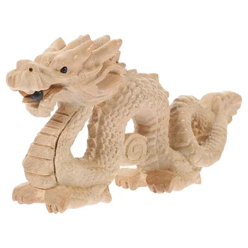 Скулптура на дракон Скулптура китайски дракон Статуя на китайски дракон Настолна фигурка на дракон Декор