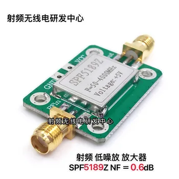 LNA 50-4000 Mhz SPF5189 NF = 0,6 db Усилвател с ниско ниво на шум