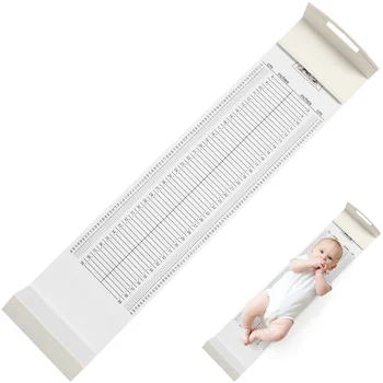 Инструмент за измерване на растежа на бебета Удобен за кожата Практична подложка за измерване на растежа на детето Премиум-клас, детска Измервателна Линия, Линия за измерване на растежа на детето