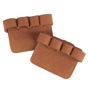 Предпазни ръкавици за ръце при вдигане на тежести със защита от хлъзгане (кафяв)
