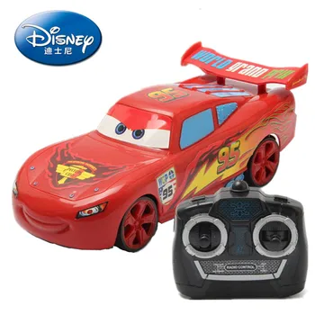 Аниме Pixar Cars 3 Електрическа Играчка на пишеща Машина Светкавица Маккуин Спайдърмен, Четырехканальная модел на колата с дистанционно управление, Играчки за деца в подарък