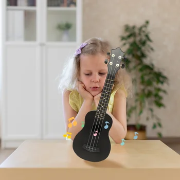 Детска китара Четырехструнная ukulele дървена за начинаещи деца и възрастни за игра на деца