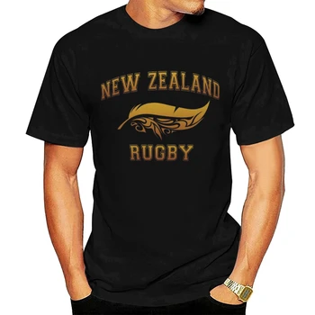 2023 Ръгби На Нова Зеландия Маорите Залез Черна Забавната Женска Тениска С Кръгло Деколте И Потребителски Принтом Мъжка Тениска