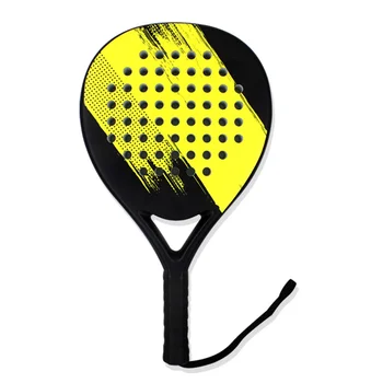 2022 Професионална Ракета За Плажен Тенис и Paddle Racket Padel Tennis От Въглеродни Влакна Мек EVA Face Тенис Ракета За Паддла С Калъф За Чанти За Паддла