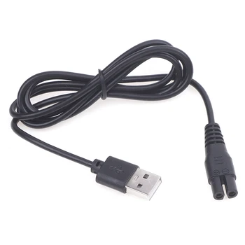 Подходящ за всички видове електрически машинки за стригане Иновативен и практичен захранващия кабел 5 В Сменное зарядно USB адаптер