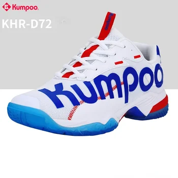 Оригинални мъжки и дамски обувки за бадминтон Kumpoo, дишащи, высокоэластичные, нескользящие спортни маратонки KHR-D72