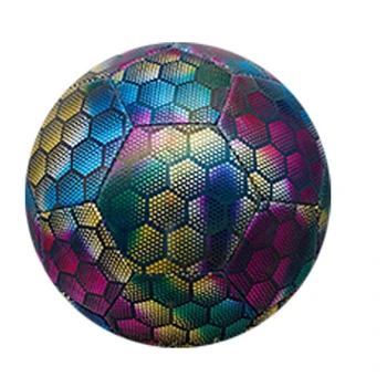 1 бр. детска футболна топка с светоотражающей подсветка за тренировки на закрито/на открито
