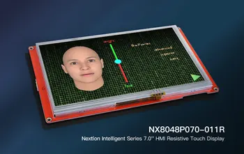 Интелигентен екран съпротива версия на 7-инчов взаимодействие човек-машина HMI Английската версия на NX8048P070-011R