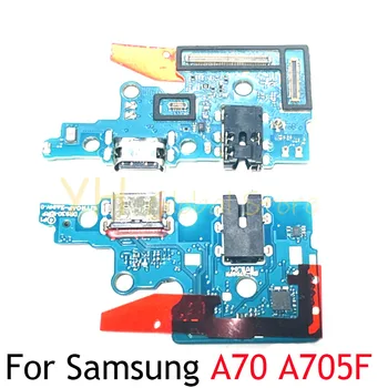 За Samsung Galaxy A70 A705 USB такса за зареждане, Докинг порт Гъвкав кабел, резервни Части за ремонт на