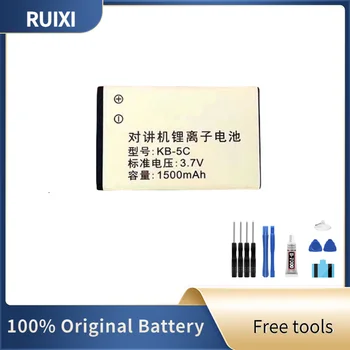 RUIXI Оригинална Литиево-йонна батерия KB-5C 1500 mah За KD-C2 KD-C10 KD-C50 KD-C51 KD-C52, Съвместим с RT22S RT15 NK-U1 X6 RT22 RT622
