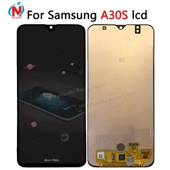 За Samsung A30S LCD дисплей с сензорен екран Дигитайзер в събирането на A307F A307FN A307G A307GN A307YN 6,4 