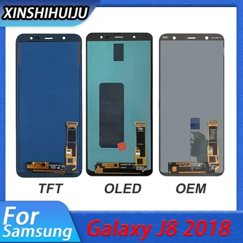 Супер TFT дисплей За Samsung Galaxy J8 2018 Дисплей Смяна на сензорен екран За Samsung J810 J810F SM-J810M Дисплей