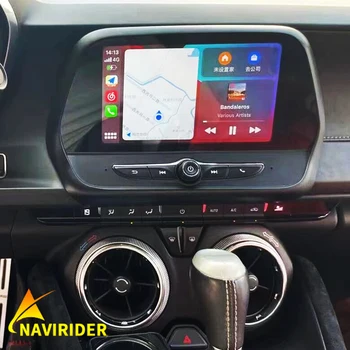 8-инчов Авто Радио Android 12 CarPlay За Chevrolet Camaro 2015 2017 2018 2020 Мултимедиен Плейър GPS WIFI Стерео Главното Устройство