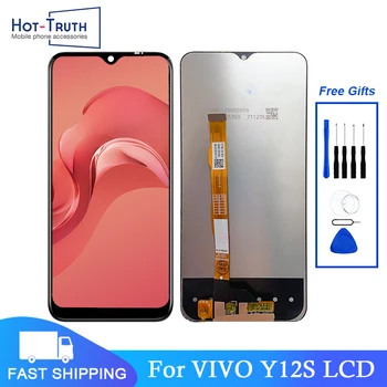 За Vivo Y12S 2020 /2021 V2026 Смяна на LCD дисплей с touch screen Digitizer За VIVO V2033 V2042 100% Тестван С помощта на Инструменти
