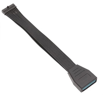 1 бр. дънна платка дънна Платка USB 3.0 20-пинов конектор към USB 3.0 20-пинов конектор Удлинительный кабел-15 см