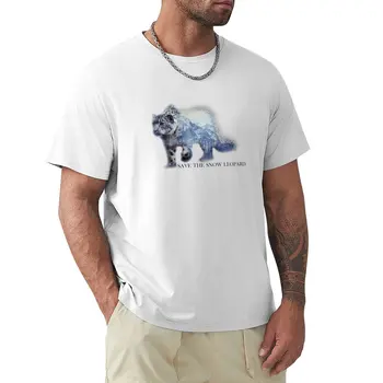 Тениска 2016 Snow Leopard Day, тениска на поръчка, потници в големи размери, мъжки тениски