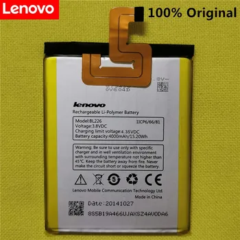 Нов оригинален висок Клас Батерия 3,8 4000 ма за Lenovo BL226 за Lenovo S860 за Смяна на Батерия на мобилен телефон