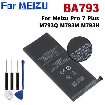 Оригинална Батерия BA793 За Мобилен Телефон Meizu Pro 7 Plus M793Q M793M M793H В Наличност 3510 ма С Номер за Проследяване