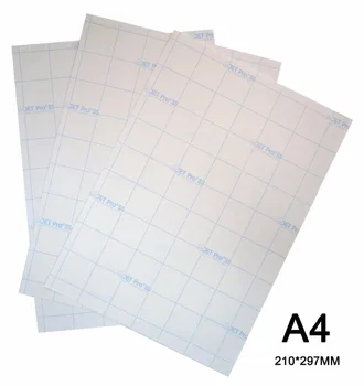 Висококачествена хартия за термотрансферен печат, печат на тениски, формат А4, от лек памук, цената за 5 броя