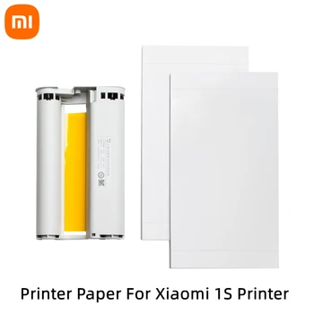 Хартия За Принтер Xiaomi Mijia Mi 1S HD 40шт 3 Инча/ 80шт 6 Инча Хартия За Печат Без Мастило За Xiaomi Mijia Printer 1S