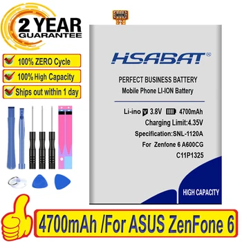 Батерия HSABAT C11P1325 4700 mah За ASUS ZenFone 6 ZenFone6 A600CG T00G A601CG Батерии