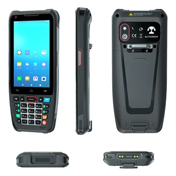 N40L Най-евтин и здрав Преносим Мобилен PDA Android 10.0 Поддържа 1D/2D сканиране на NFC, WIFI 4G Телефон за